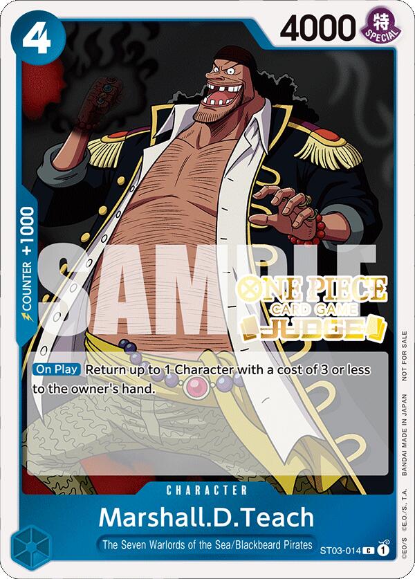 Marshall.D.Teach (Judge Pack Vol. 4) [One Piece Promotion Cards] | Event Horizon Hobbies CA