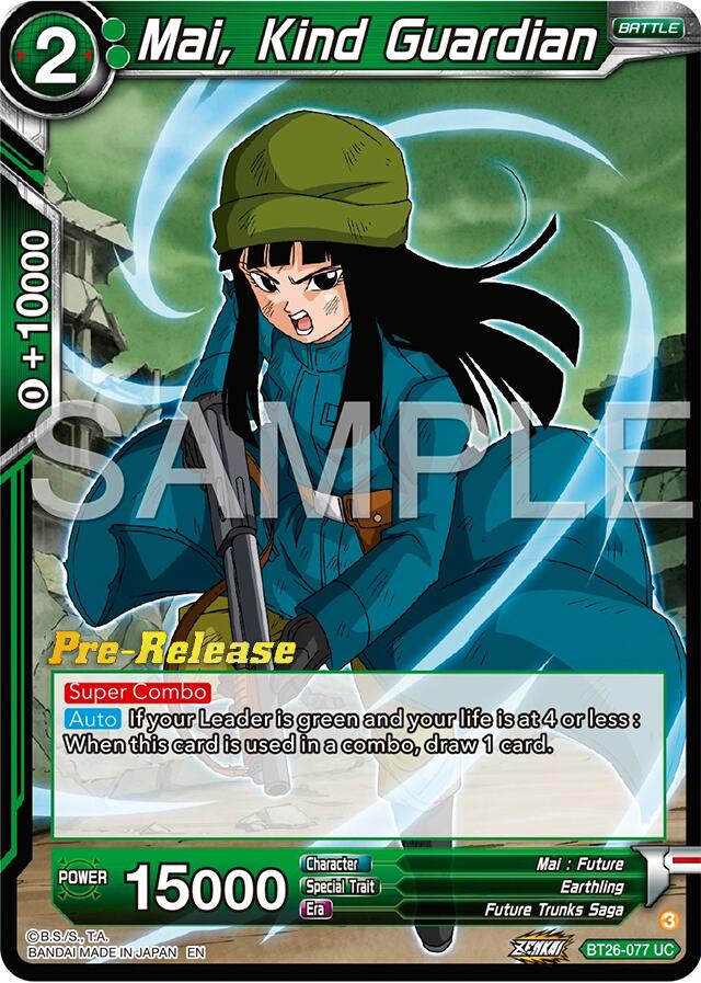 Mai, Kind Guardian (BT26-077) [Ultimate Advent Prerelease Promos] | Event Horizon Hobbies CA