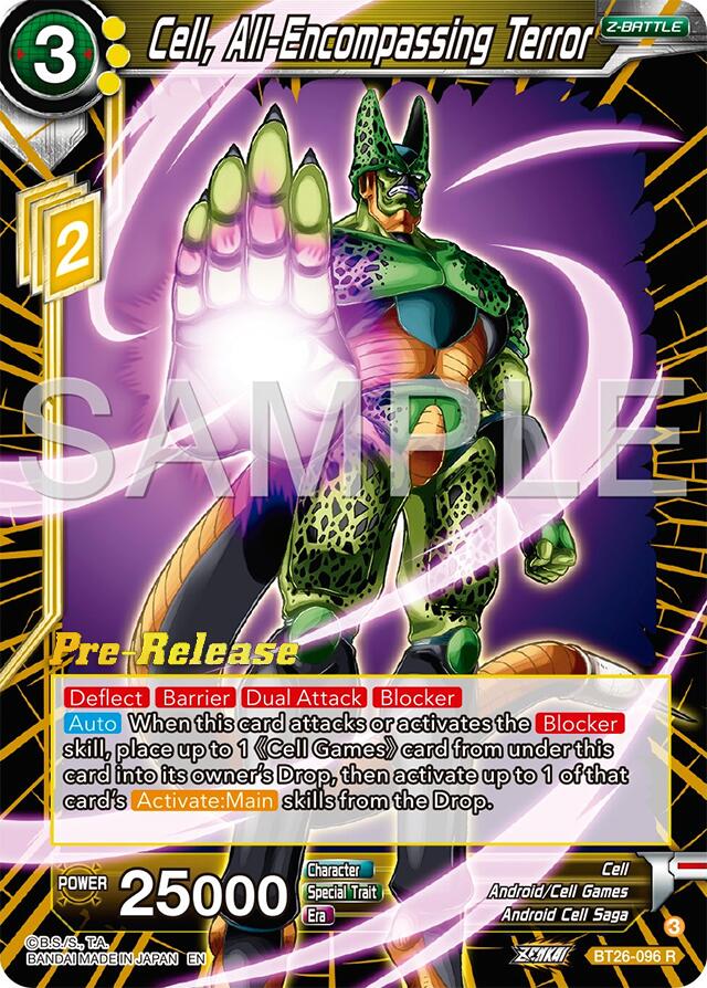 Cell, All-Encompassing Terror (BT26-096) [Ultimate Advent Prerelease Promos] | Event Horizon Hobbies CA