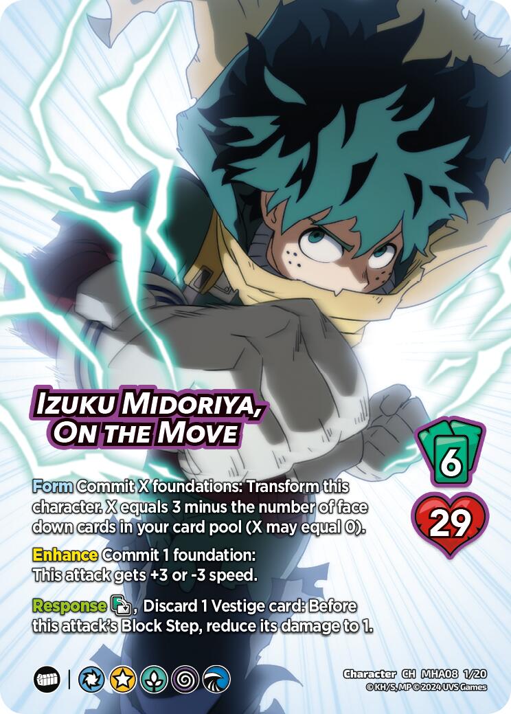 Izuku Midoriya, On the Move [Challenger Series: My Hero Academia - Dark Hero Arc] | Event Horizon Hobbies CA