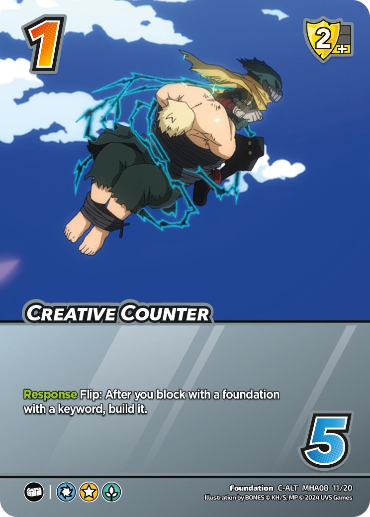 Creative Counter (Alternate Art) [Challenger Series: My Hero Academia - Dark Hero Arc] | Event Horizon Hobbies CA