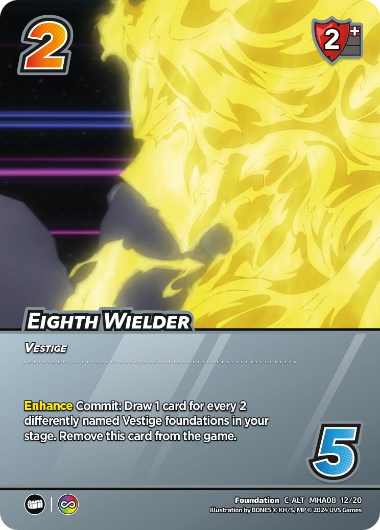 Eighth Wielder (Alternate Art) [Challenger Series: My Hero Academia - Dark Hero Arc] | Event Horizon Hobbies CA