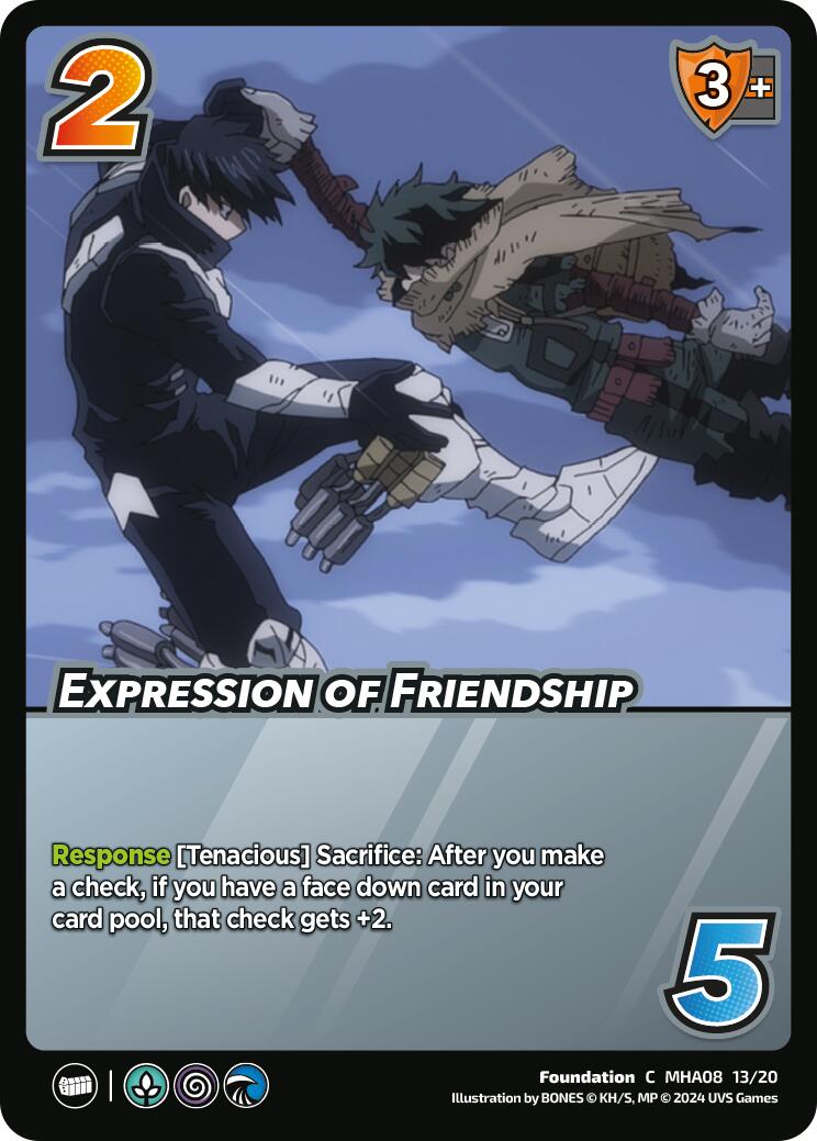 Expression of Friendship [Challenger Series: My Hero Academia - Dark Hero Arc] | Event Horizon Hobbies CA