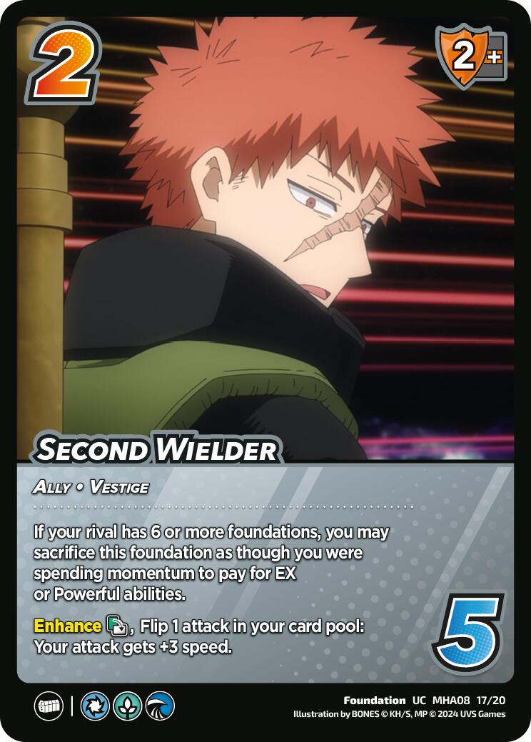 Second Wielder [Challenger Series: My Hero Academia - Dark Hero Arc] | Event Horizon Hobbies CA