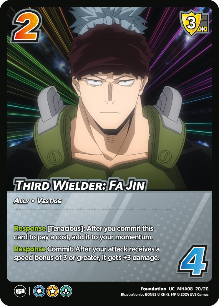 Third Wielder: Fa Jin [Challenger Series: My Hero Academia - Dark Hero Arc] | Event Horizon Hobbies CA