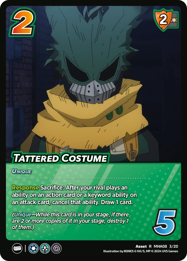 Tattered Costume [Challenger Series: My Hero Academia - Dark Hero Arc] | Event Horizon Hobbies CA