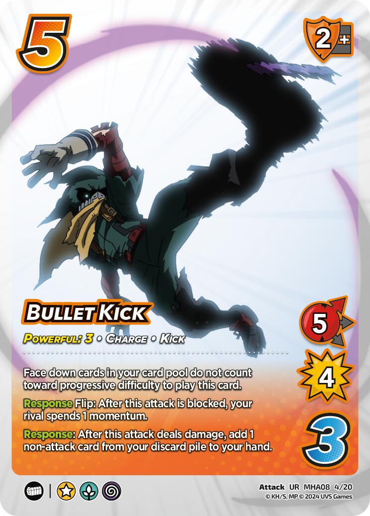 Bullet Kick [Challenger Series: My Hero Academia - Dark Hero Arc] | Event Horizon Hobbies CA