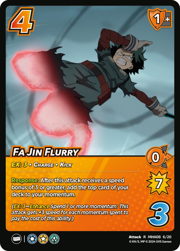 Fa Jin Flurry [Challenger Series: My Hero Academia - Dark Hero Arc] | Event Horizon Hobbies CA