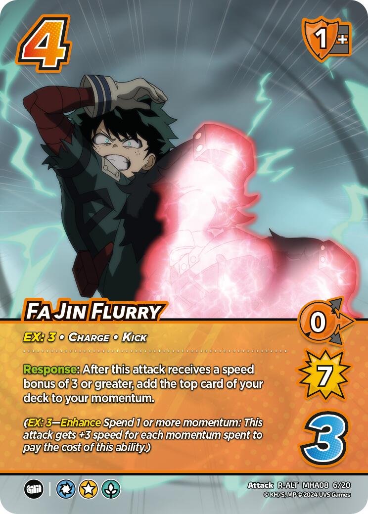 Fa Jin Flurry (Alternate Art) [Challenger Series: My Hero Academia - Dark Hero Arc] | Event Horizon Hobbies CA