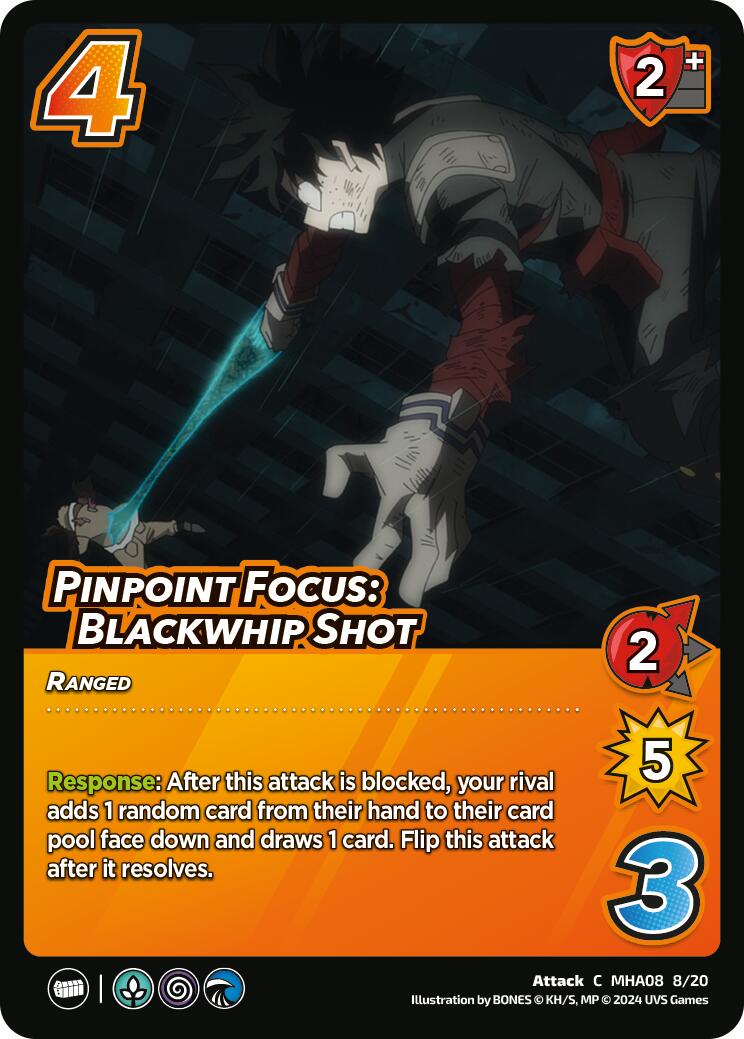 Pinpoint Focus: Blackwhip Shot [Challenger Series: My Hero Academia - Dark Hero Arc] | Event Horizon Hobbies CA