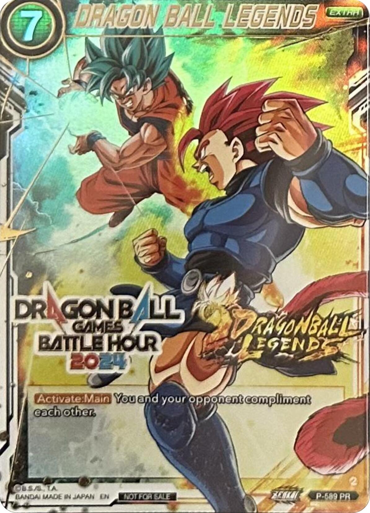 DRAGON BALL LEGENDS (Dragon Ball Games Battle Hour 2024 Promo Card Set) (P-589) [Promotion Cards] | Event Horizon Hobbies CA