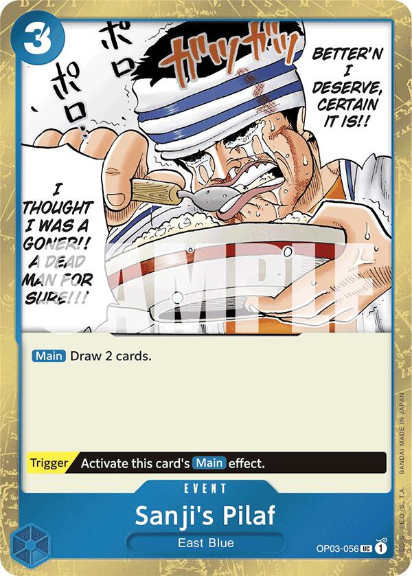 Sanji's Pilaf (Alternate Art)(Jolly Roger Foil) [Premium Booster -The Best-] | Event Horizon Hobbies CA