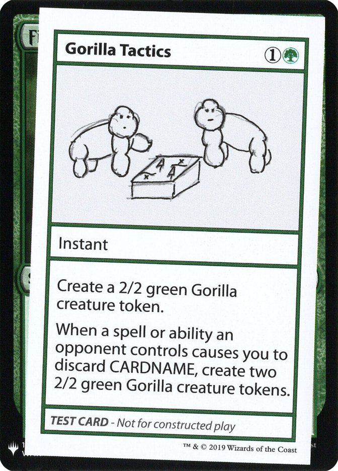 Gorilla Tactics [Mystery Booster Playtest Cards] | Event Horizon Hobbies CA