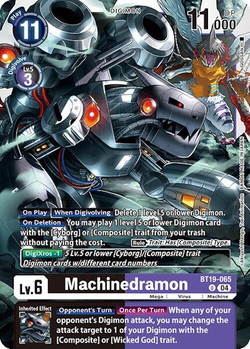 Machinedramon [BT19-065] [Release Special Booster 2.0] | Event Horizon Hobbies CA