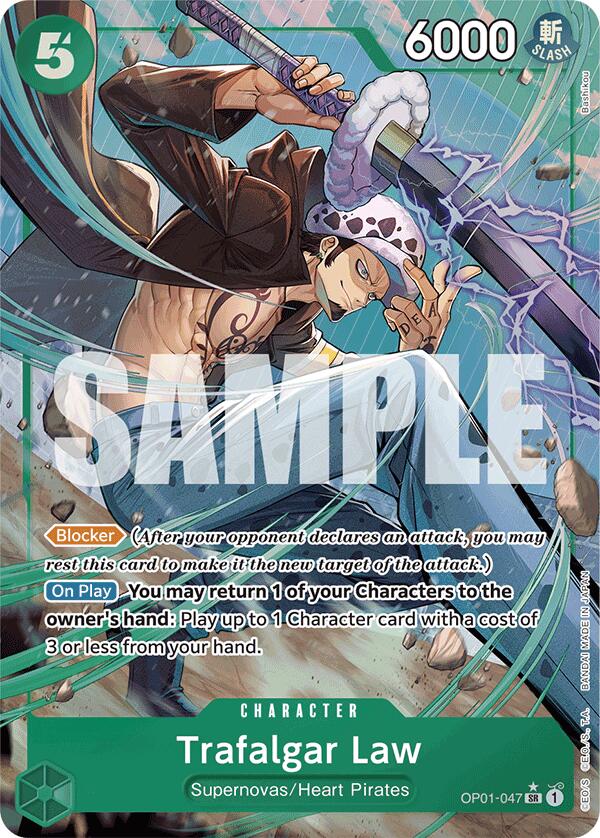 Trafalgar Law (OP01-047) (Full Art) [Premium Booster -The Best-] | Event Horizon Hobbies CA