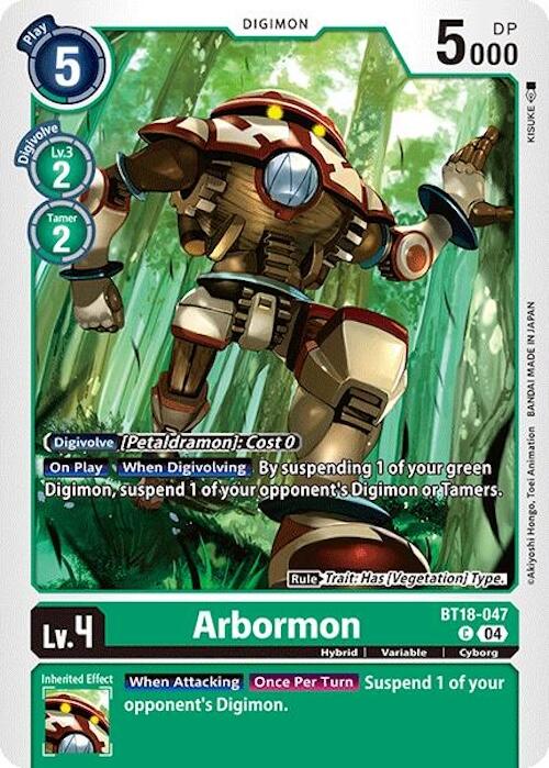 Arbormon [BT18-047] [Release Special Booster 2.0] | Event Horizon Hobbies CA