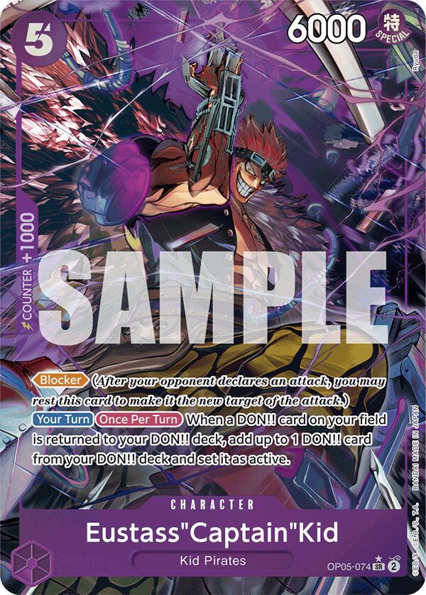 Eustass"Captain"Kid (OP05-074) (Alternate Art) [Premium Booster -The Best-] | Event Horizon Hobbies CA