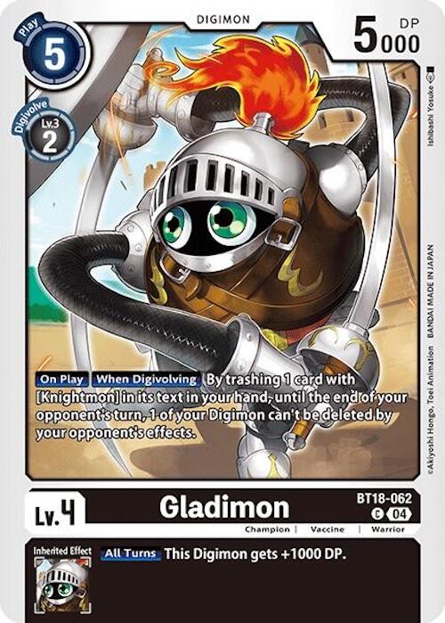 Gladimon [BT18-062] [Release Special Booster 2.0] | Event Horizon Hobbies CA