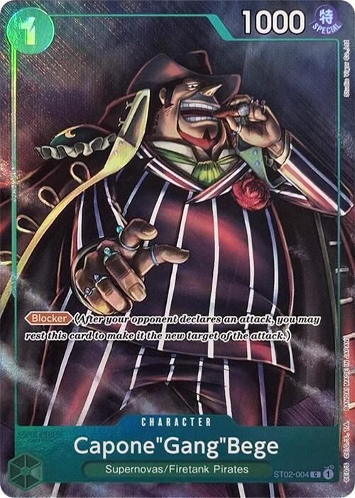 Capone"Gang"Bege (Premium Card Collection -Best Selection Vol. 2-) [One Piece Promotion Cards] | Event Horizon Hobbies CA