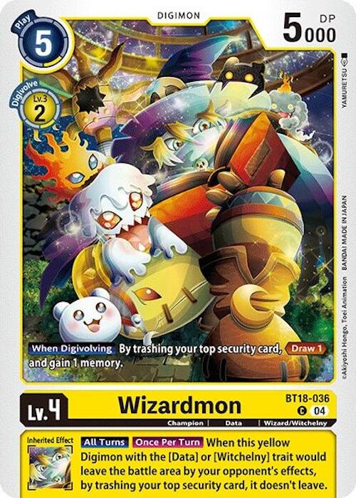 Wizardmon [BT18-036] [Release Special Booster 2.0] | Event Horizon Hobbies CA