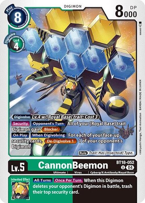 CannonBeemon [BT18-052] [Release Special Booster 2.0] | Event Horizon Hobbies CA