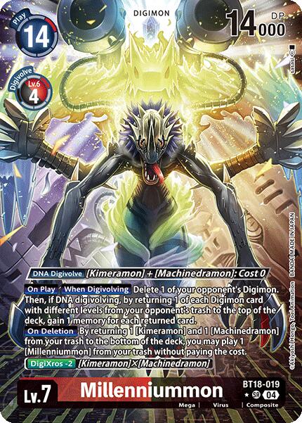 Millenniummon [BT18-019] (Alternate Art) [Release Special Booster 2.0] | Event Horizon Hobbies CA