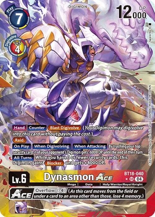 Dynasmon ACE [BT18-040] (Alternate Art) [Release Special Booster 2.0] | Event Horizon Hobbies CA