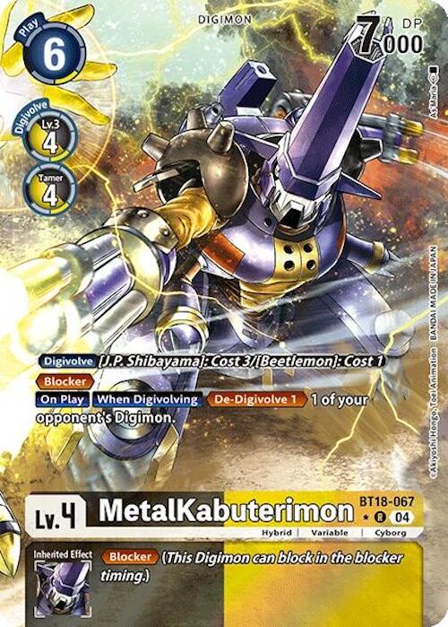 MetalKabuterimon [BT18-067] (Alternate Art) [Release Special Booster 2.0] | Event Horizon Hobbies CA