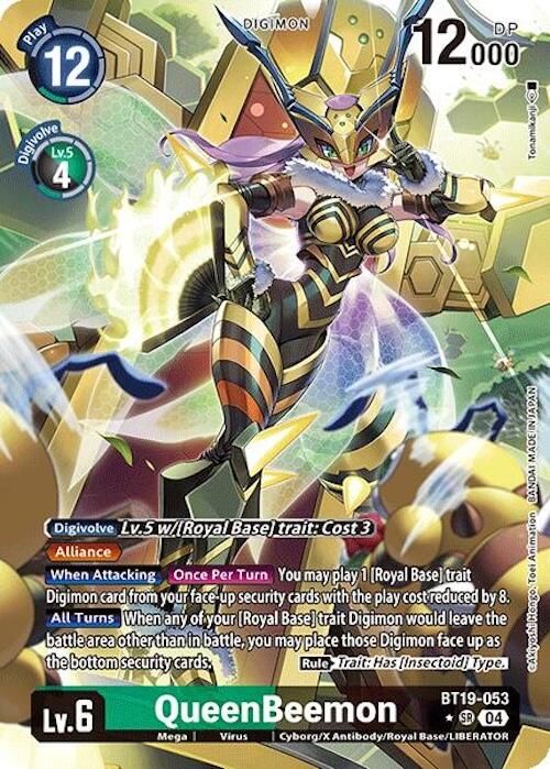 QueenBeemon [BT19-053] (Alternate Art) [Release Special Booster 2.0] | Event Horizon Hobbies CA