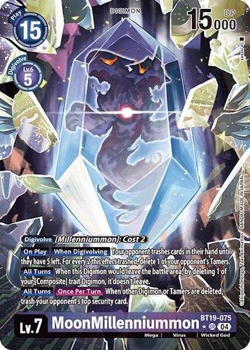 MoonMillenniummon [BT19-075] (Alternate Art) [Release Special Booster 2.0] | Event Horizon Hobbies CA