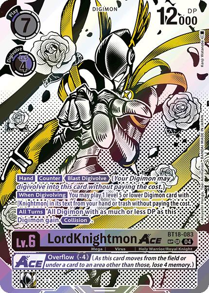 LordKnightmon ACE [BT18-083] (Textured) [Release Special Booster 2.0] | Event Horizon Hobbies CA