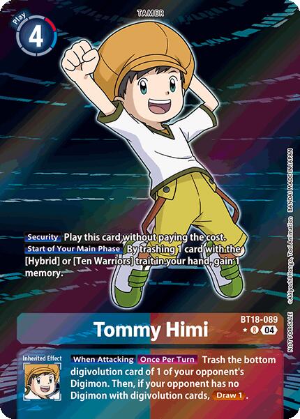 Tommy Himi [BT18-089] (Release Special Booster 2.0: Box Promotion Pack) [Release Special Booster 2.0] | Event Horizon Hobbies CA