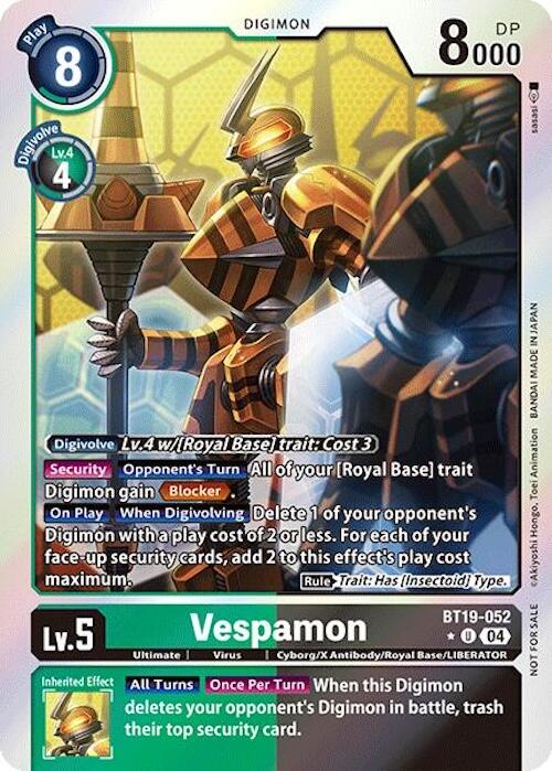 Vespamon [BT19-052] (Release Special Booster 2.0: Box Promotion Pack) [Release Special Booster 2.0] | Event Horizon Hobbies CA