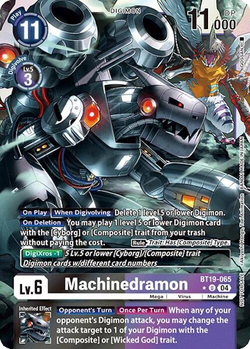 Machinedramon [BT19-065] (Release Special Booster 2.0: Box Promotion Pack) [Release Special Booster 2.0] | Event Horizon Hobbies CA