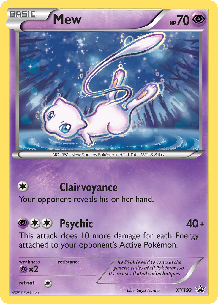 Mew (XY192) [XY: Black Star Promos] | Event Horizon Hobbies CA