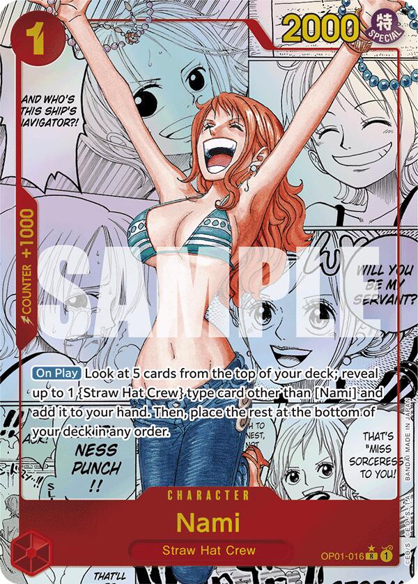 Nami (OP01-016) (Manga) [Premium Booster -The Best-] | Event Horizon Hobbies CA