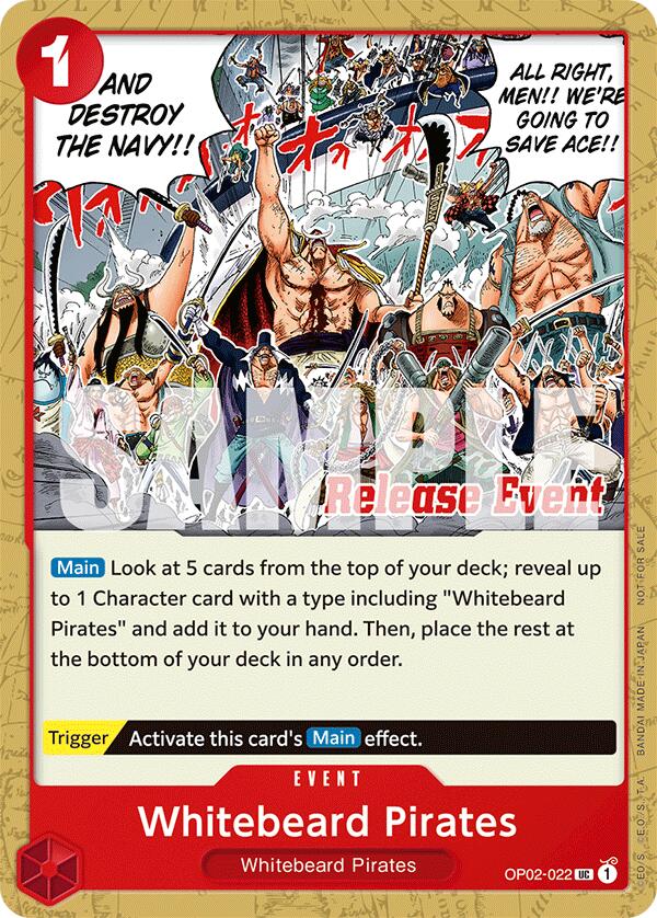 Whitebeard Pirates (ST15 - ST20 Release Event Pack) [One Piece Promotion Cards] | Event Horizon Hobbies CA