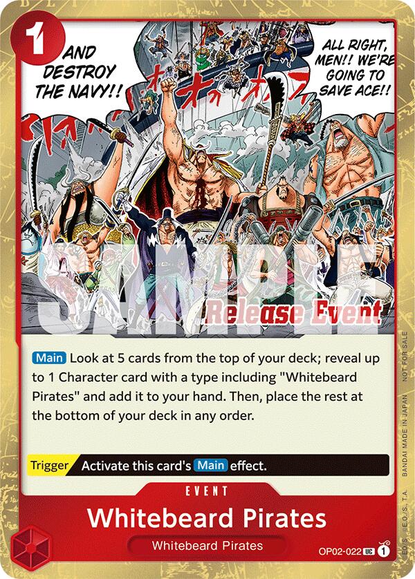 Whitebeard Pirates (ST15 - ST20 Release Event Winner Pack) [One Piece Promotion Cards] | Event Horizon Hobbies CA