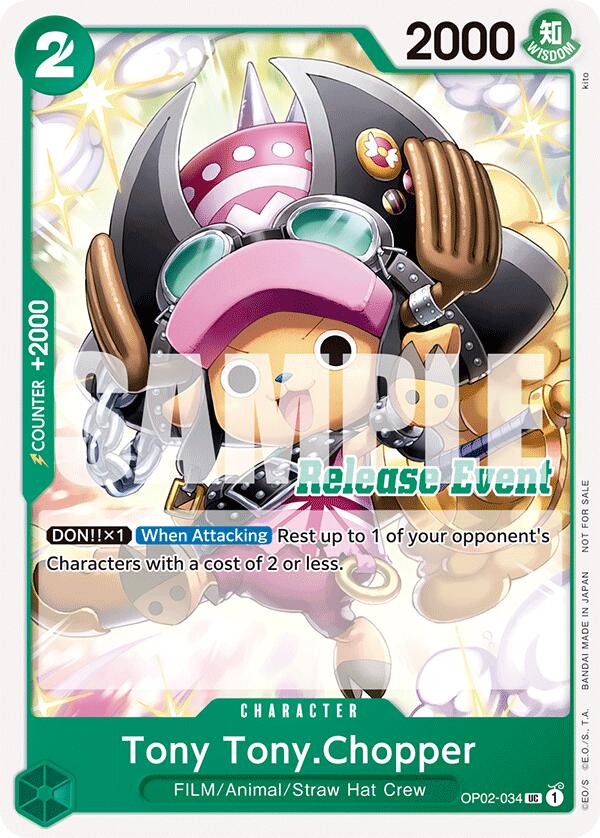 Tony Tony.Chopper (ST15 - ST20 Release Event Pack) [One Piece Promotion Cards] | Event Horizon Hobbies CA