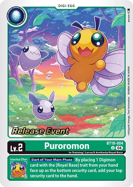 Puroromon [BT18-004] [Release Special Booster 2.0 Pre-Release Cards] | Event Horizon Hobbies CA