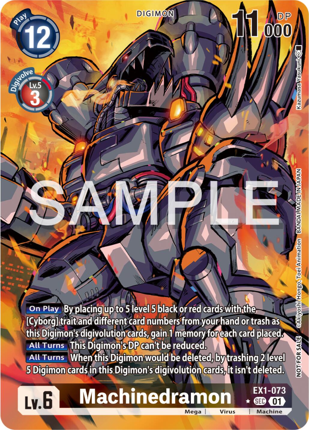 Machinedramon [EX1-073] (Release Special Booster Ver.2.0 Celebration Event Winner) [Release Special Booster 2.0 Pre-Release Cards] | Event Horizon Hobbies CA