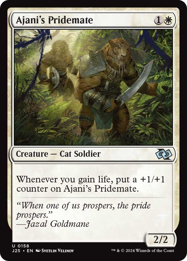 Ajani's Pridemate [Foundations Jumpstart] | Event Horizon Hobbies CA