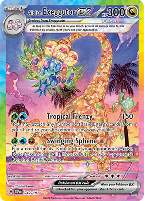 Alolan Exeggutor ex (242/191) [Scarlet & Violet: Surging Sparks] | Event Horizon Hobbies CA