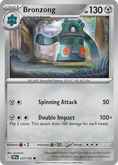 Bronzong (127/191) [Scarlet & Violet: Surging Sparks] | Event Horizon Hobbies CA