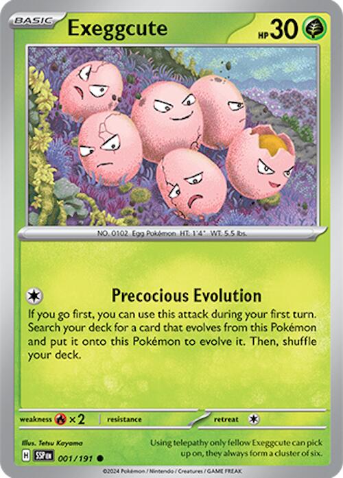 Exeggcute (001/191) [Scarlet & Violet: Surging Sparks] | Event Horizon Hobbies CA