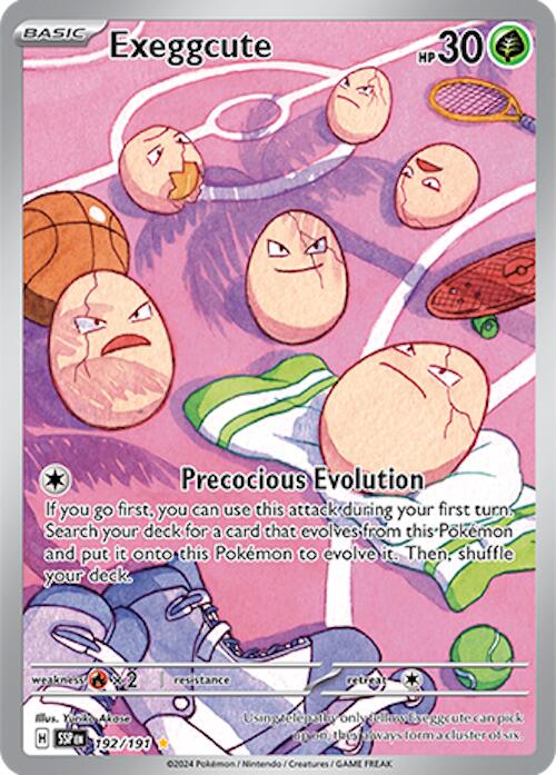 Exeggcute (192/191) [Scarlet & Violet: Surging Sparks] | Event Horizon Hobbies CA