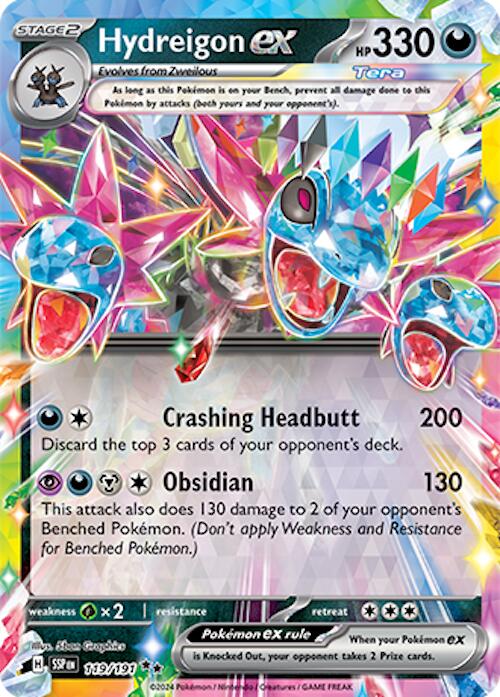 Hydreigon ex (119/191) [Scarlet & Violet: Surging Sparks] | Event Horizon Hobbies CA