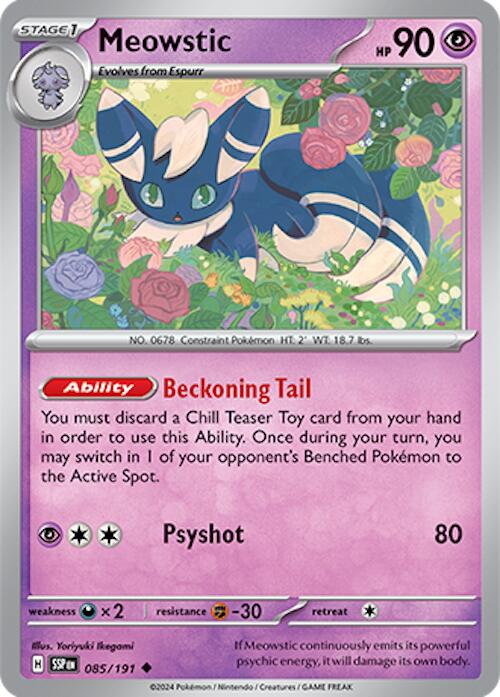 Meowstic (085/191) [Scarlet & Violet: Surging Sparks] | Event Horizon Hobbies CA