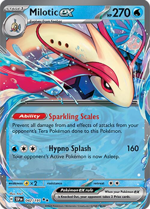 Milotic ex (042/191) [Scarlet & Violet: Surging Sparks] | Event Horizon Hobbies CA