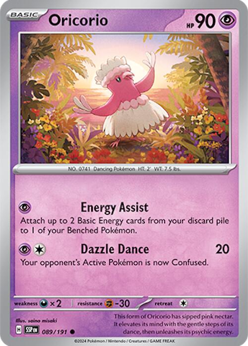 Oricorio (089/191) [Scarlet & Violet: Surging Sparks] | Event Horizon Hobbies CA